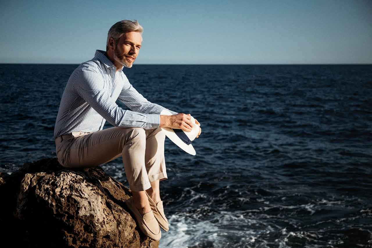Pantalon jean sur mesure pour homme